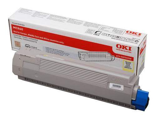 Original OKI 44059209 Toner gelb
