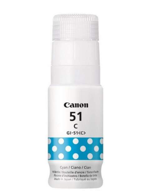 Original Canon 4546C001 / GI-51C Tinte cyan