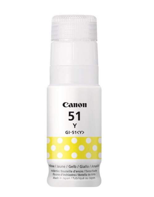 Original Canon 4548C001 / GI-51Y Tinte gelb