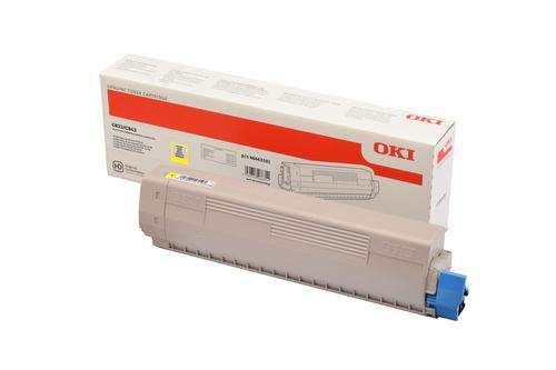 Original OKI 46443101 Toner gelb