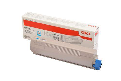 Original OKI 46443103 Toner cyan