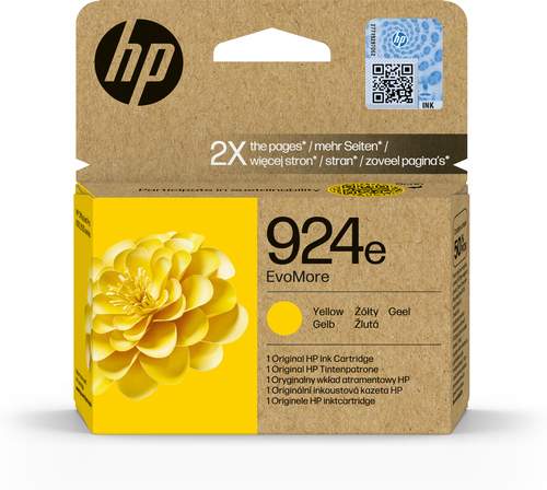 Original HP 4K0U9NE Tinte gelb