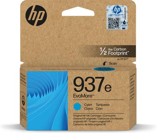 Original HP 4S6W6NE Tinte cyan