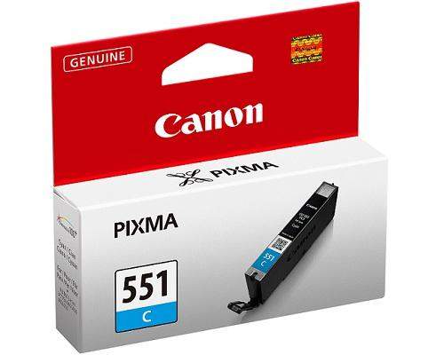 Original Canon 6509B001 / 551C Tinte cyan