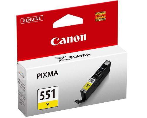 Original Canon 6511B001 / 551Y Tinte gelb