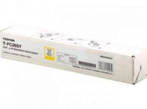 Original Toshiba 6B000000569 / T-FC26SY6K Toner gelb