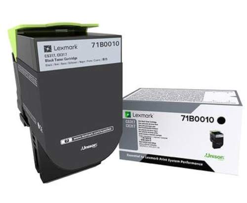 Original Lexmark 71B0010 Toner schwarz