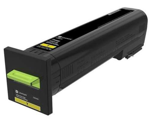 Original Lexmark 72K0X40 Toner gelb