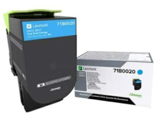 Original Lexmark 73B0020 Toner Cyan