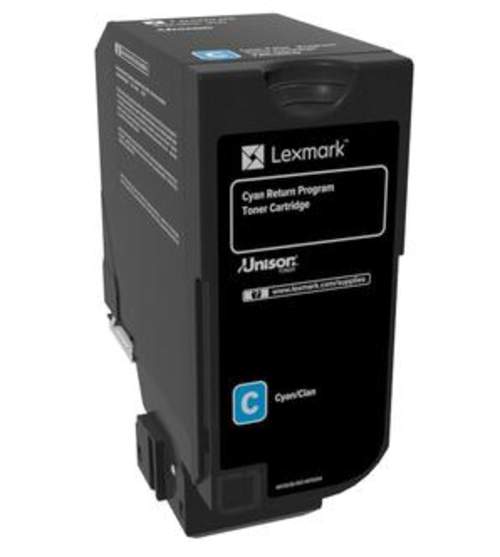 Original Lexmark 74C20C0 Rückgabe-Toner cyan