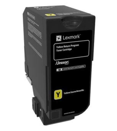 Original Lexmark 74C20Y0 Rückgabe-Toner gelb