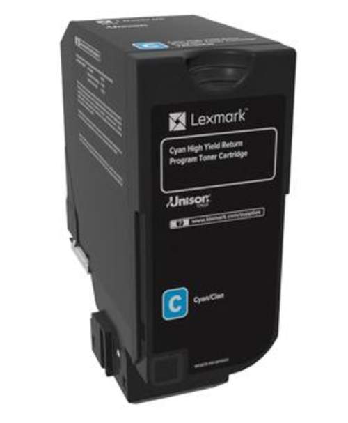Original Lexmark 74C2HC0 Toner cyan
