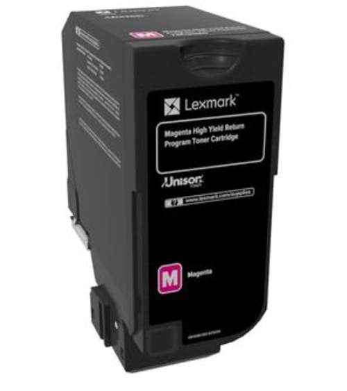 Original Lexmark 74C2HM0 Toner magenta