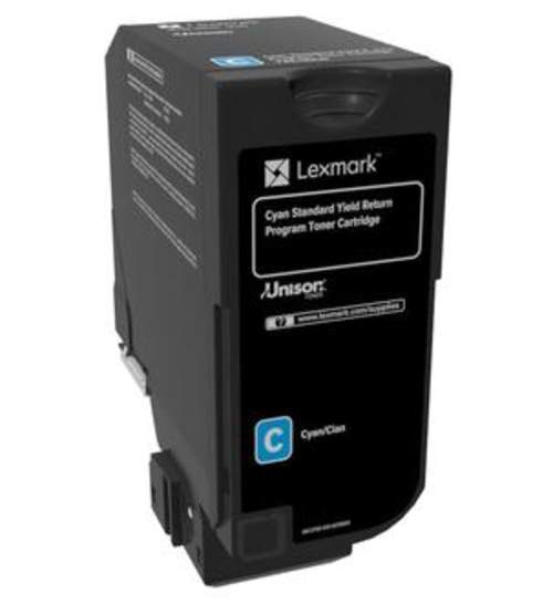 Original Lexmark 74C2SC0 Toner cyan