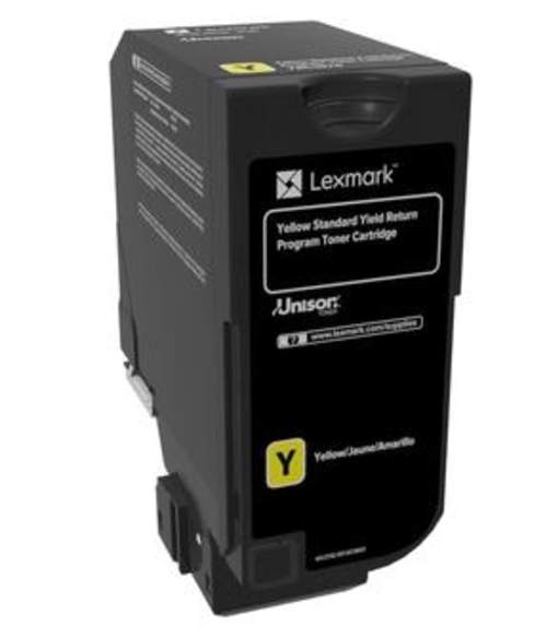 Original Lexmark 74C2SY0 Toner gelb