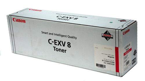 Original Canon 7627A002 / C-EXV8 Toner magenta