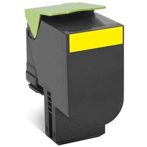 Original Lexmark 80C2XY0 / 802XY Toner gelb