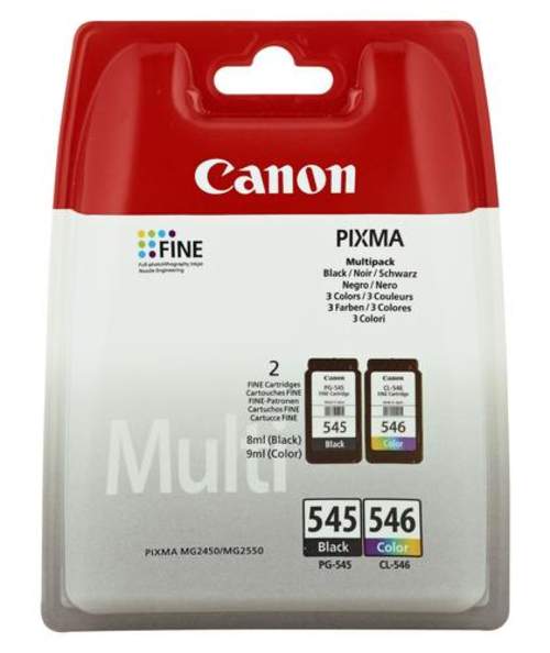 Original Canon 8287B005 / PG-545,CL546 Tinte schwarz, color