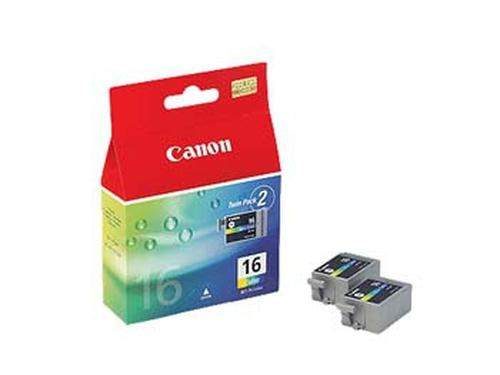 Original Canon 9818A002 / BCI-16C Tinte cyan, magenta, gelb