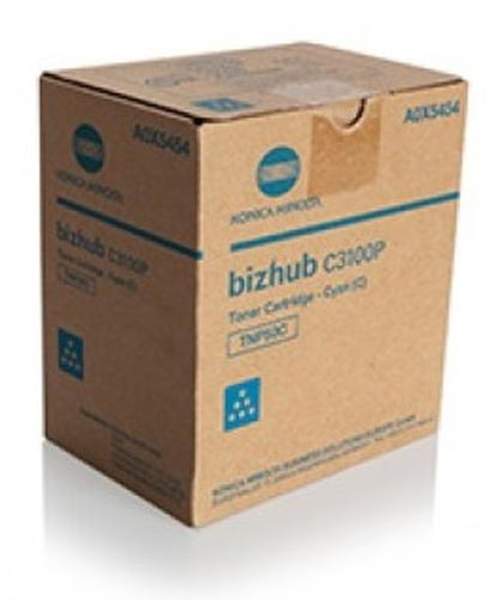 Original Konica Minolta A0X5454 / TNP-50C Toner cyan