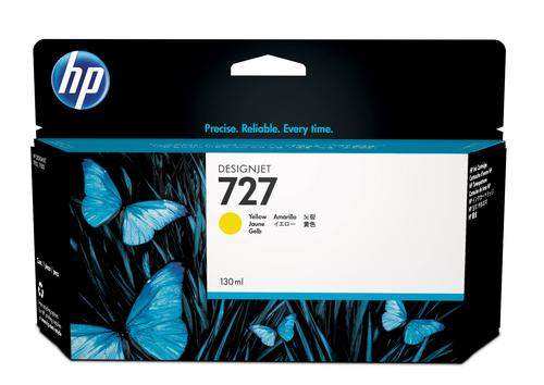 Original HP B3P21A / 727 Tinte gelb