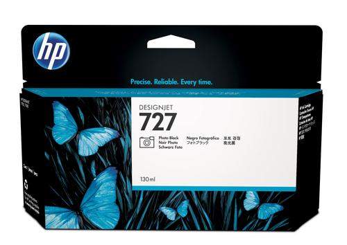 Original HP B3P23A / 727 Tinte schwarz foto