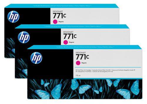 Original HP B6Y33A / 771C Tinte magenta