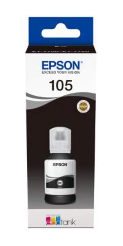 Original Epson C13T00Q140 / 105 Tinte schwarz