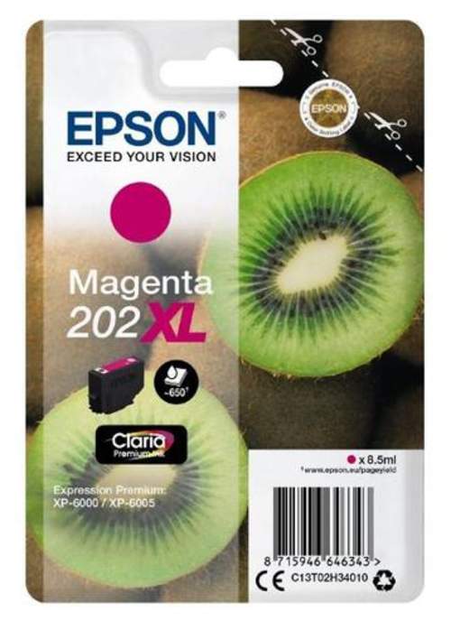 Original Epson C13T02H34010 / 202XL Tinte Magenta