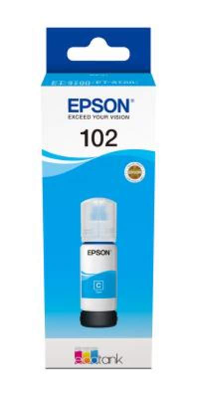 Original Epson C13T03R240 / 102 Tinte cyan