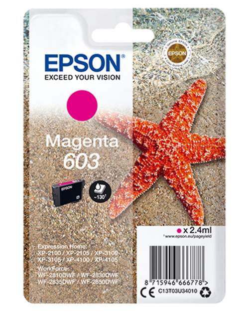 Original Epson C13T03U34010 / 603 magenta