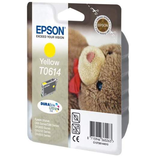 Original Epson C13T06144010 / T0614 Tinte gelb
