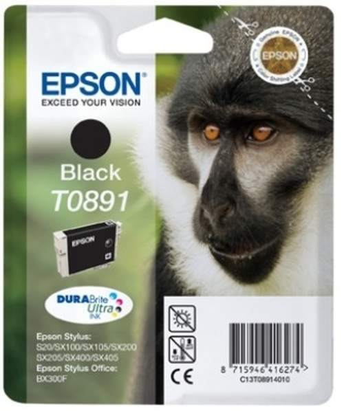 Original Epson C13T08914010 / T0891 Tinte schwarz