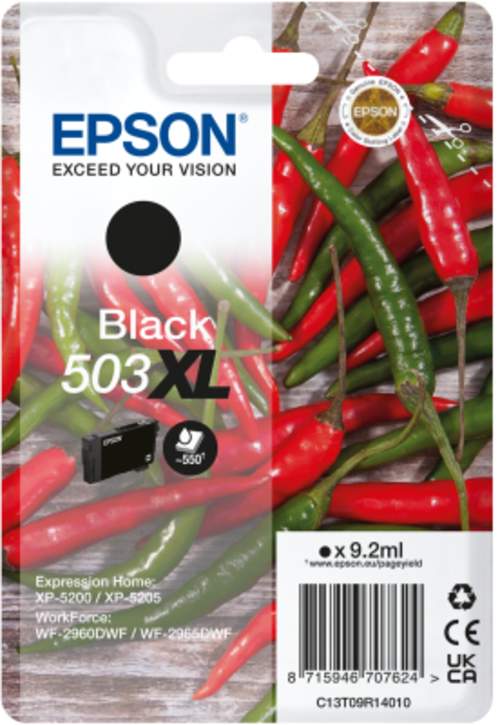 Original Epson C13T09R14020 / 503XL Tinte schwarz