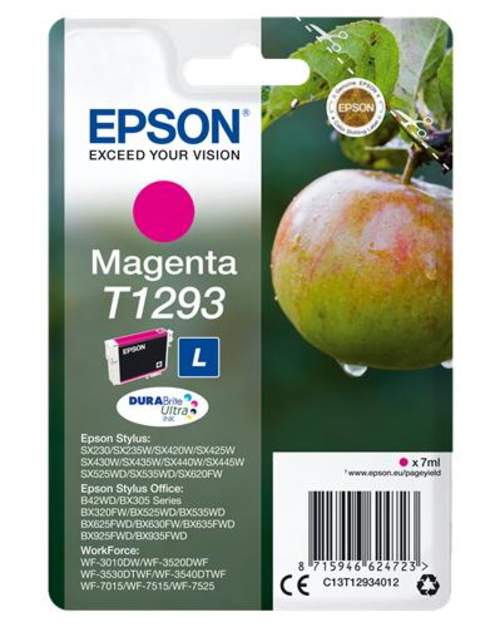 Original Epson C13T12934012 / T1293 Tinte magenta