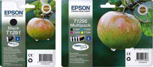 Original Epson C13T12954511 Tinte schwarz, cyan, magenta, gelb