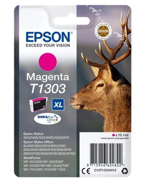 Original Epson C13T13034012 / T1303 Tinte magenta