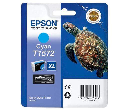 Original Epson C13T15724010 / T1572 Tinte cyan
