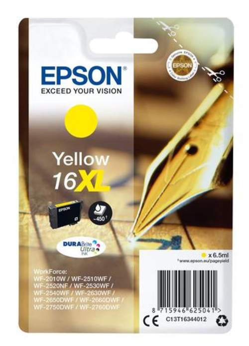 Original Epson C13T16344012 / 16XL Tinte gelb