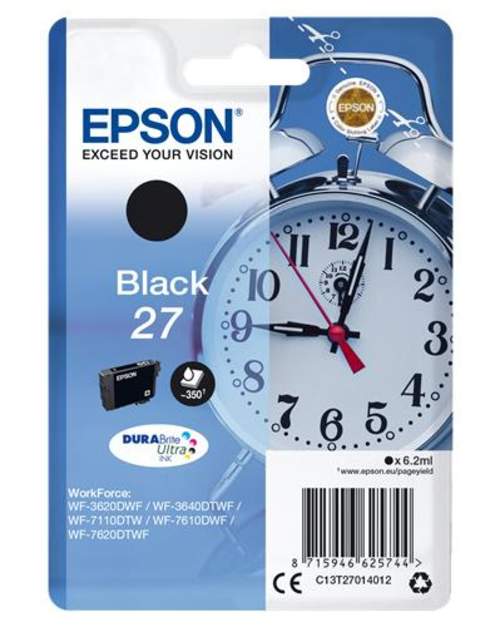 Original Epson C13T27014012 / 27 Tinte schwarz