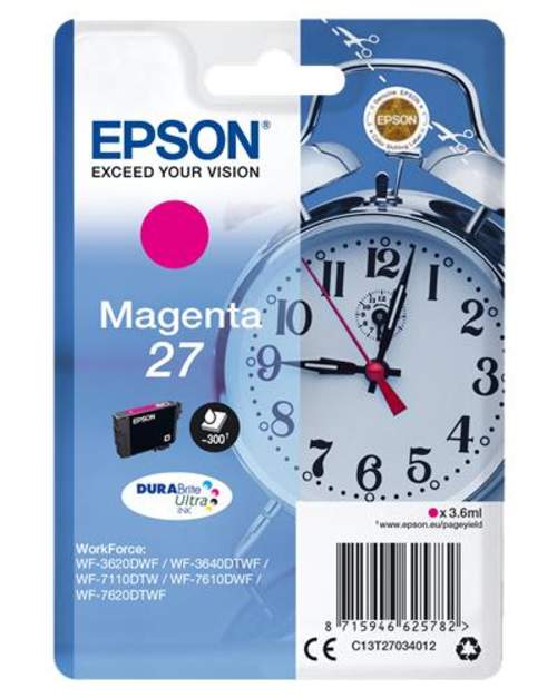 Original Epson C13T27034012 / 27 Tinte magenta