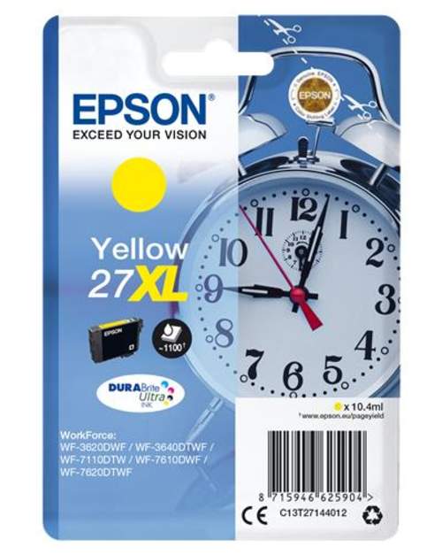 Original Epson C13T27144012 / 27XL Tinte gelb
