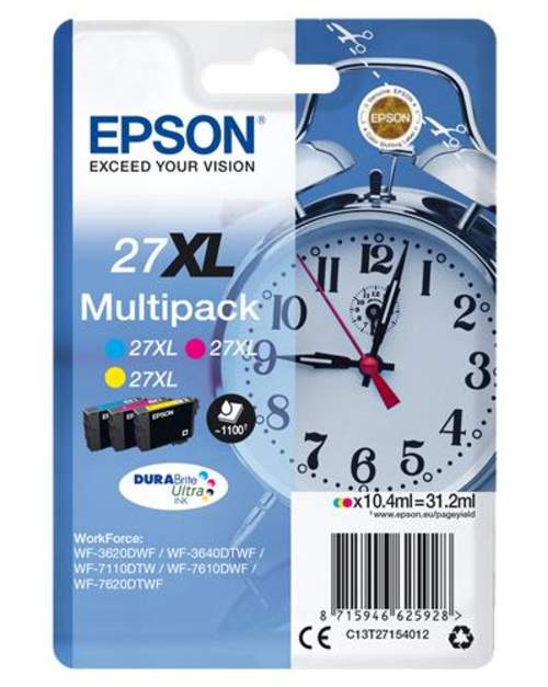 Original Epson C13T27154012 / 27XL Tinte color