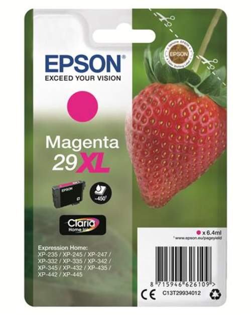 Original Epson C13T29934012 / 29XL Tinte magenta
