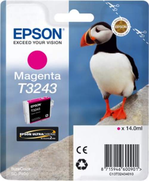 Original Epson C13T32434010 / T3243 Tinte magenta