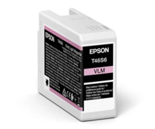Original Epson C13T46S60N / T46S6 Tinte magenta hell
