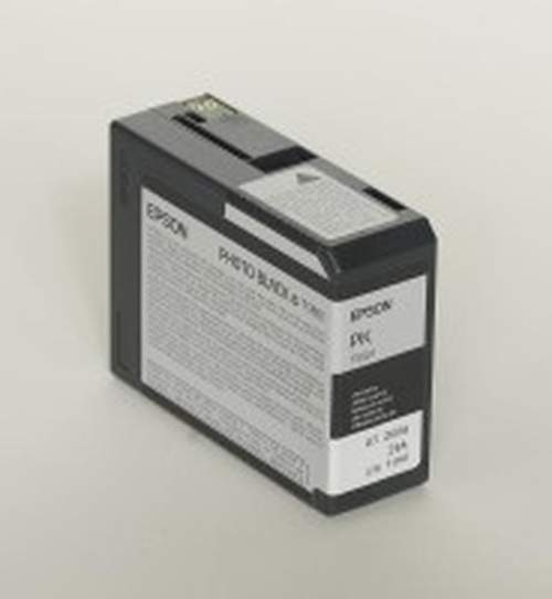 Original Epson C13T580100 / T5801 Tinte schwarz foto