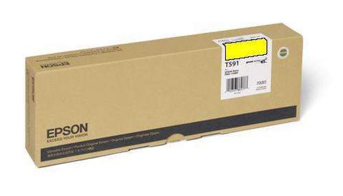 Original Epson C13T591400 / T5914 Tinte gelb
