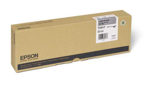 Original Epson C13T591700 / T5917 Tinte schwarz hell