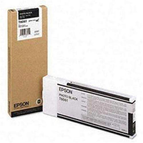 Original Epson C13T606100 / T6061 Tinte schwarz foto